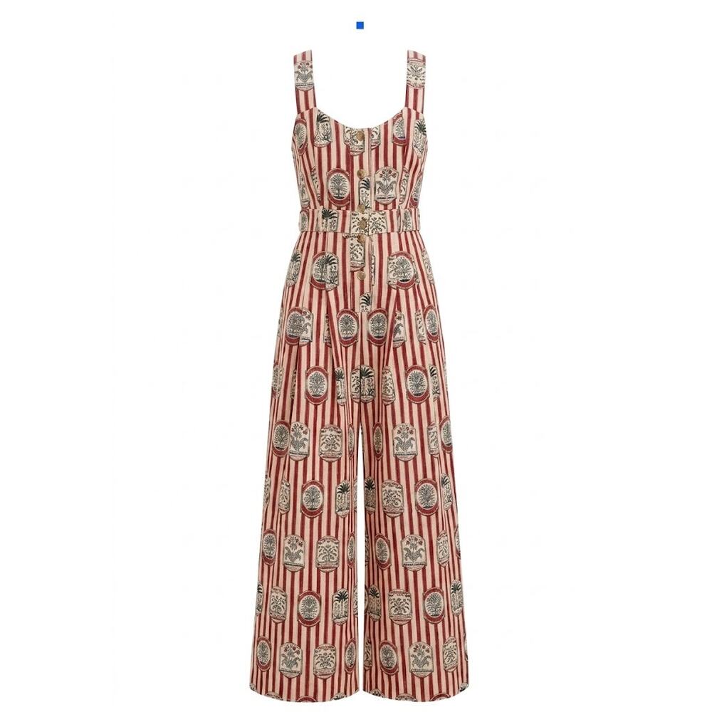 HUNTER BELL Mallet Club Sandy Jumpsuit Size 0 NWT Retail $445 Tuckernuck